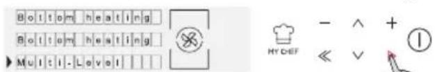ROSIERES RFC5M0479PN WIFI - Product Setting Operating In Manual Mode - 6