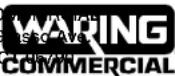 Waring Commercial WW180X - GARANTÍA LIMITADA DE UN ANO - 1