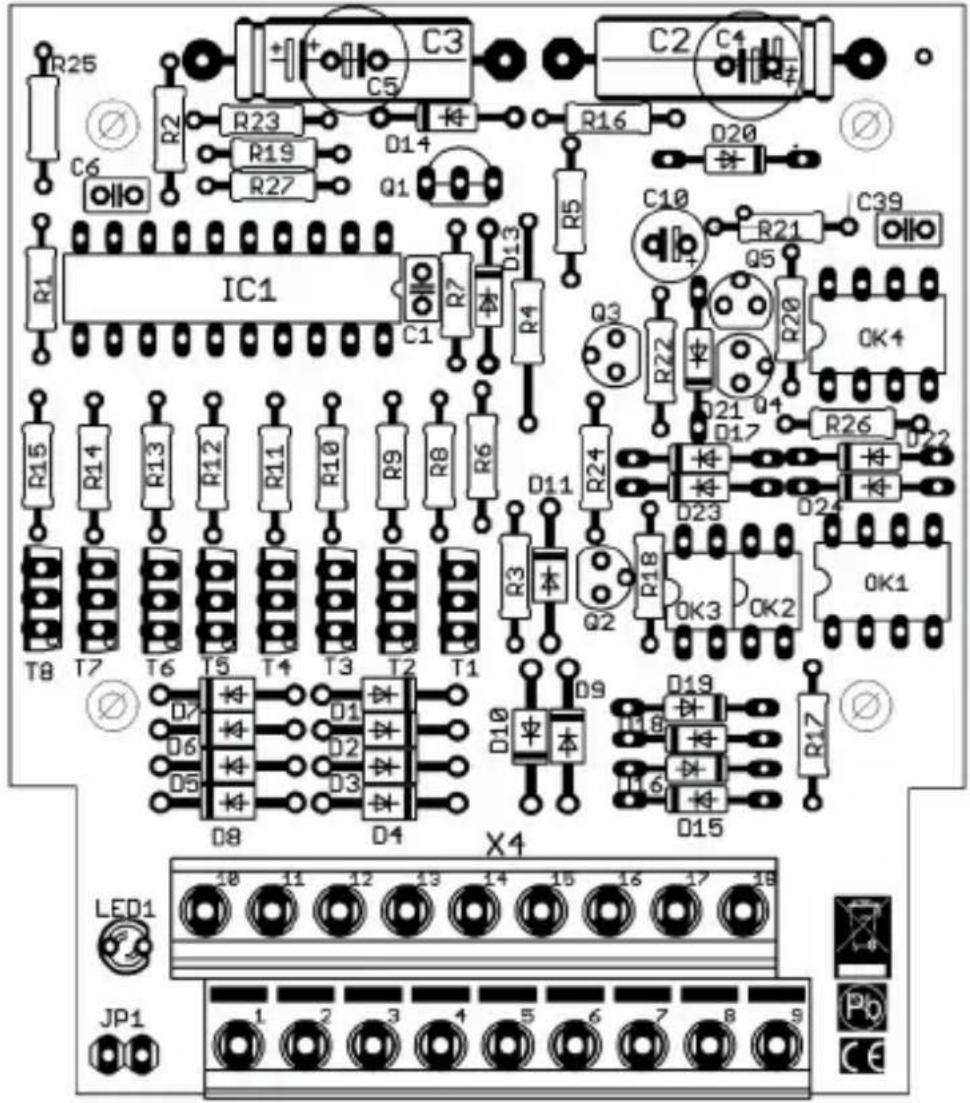 Tams Elektronik WD34 - Borniers - 1