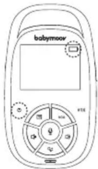 BABYMOOV YOOSee A014414 - Statut de la batterie - 1