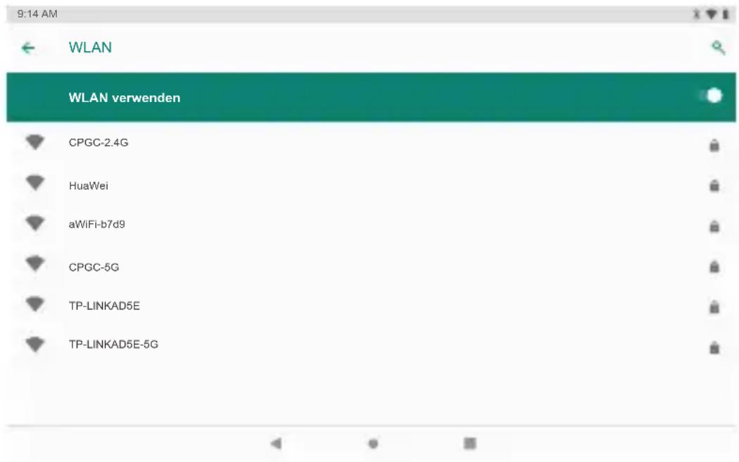 Dragon Touch Y88X 10 - VERBINDUNG ZU EINEM Wifi NETZWERK - 1
