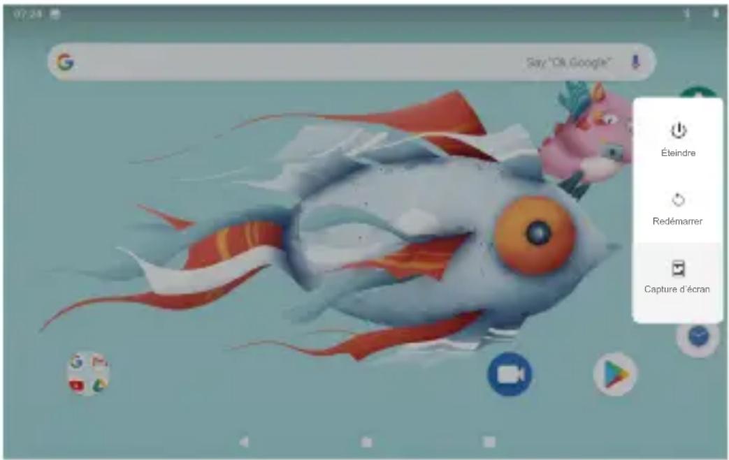 Dragon Touch Y88X 10 - Allumer ou éteindre la Tablette - 1