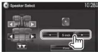 KENWOOD DDX8901HD - ed elliat—setniecne sed segalgéR l'enceinte et fréquence de croissement - 4