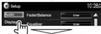 KENWOOD DDX8901HD - Changement de la disposition de I'affichage - 2