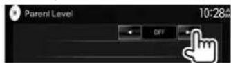 KENWOOD DDX8901HD - Réglage du verrou parental - 3