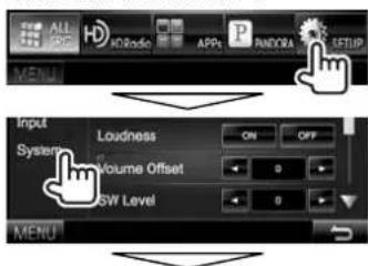 KENWOOD DDX8901HD - Selection du périphérique iPod/Phone à litre et de la méthode de connexion - 1
