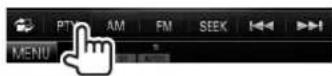 KENWOOD DDX8901HD - Recherche d'un programme FM RBDS-Recherche PTY - 1