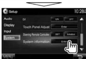 KENWOOD DDX8901HD - Mise à jour du système - 3