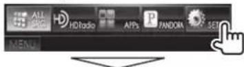 KENWOOD DDX8901HD - Affichage de I'ecran de menu - 1