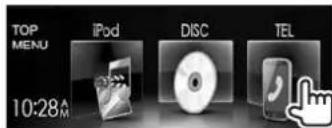 KENWOOD DDX8901HD - Pour faire un appel - 1