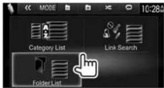 KENWOOD DDX8901HD - [ MENU] Affiche l'écran - 4