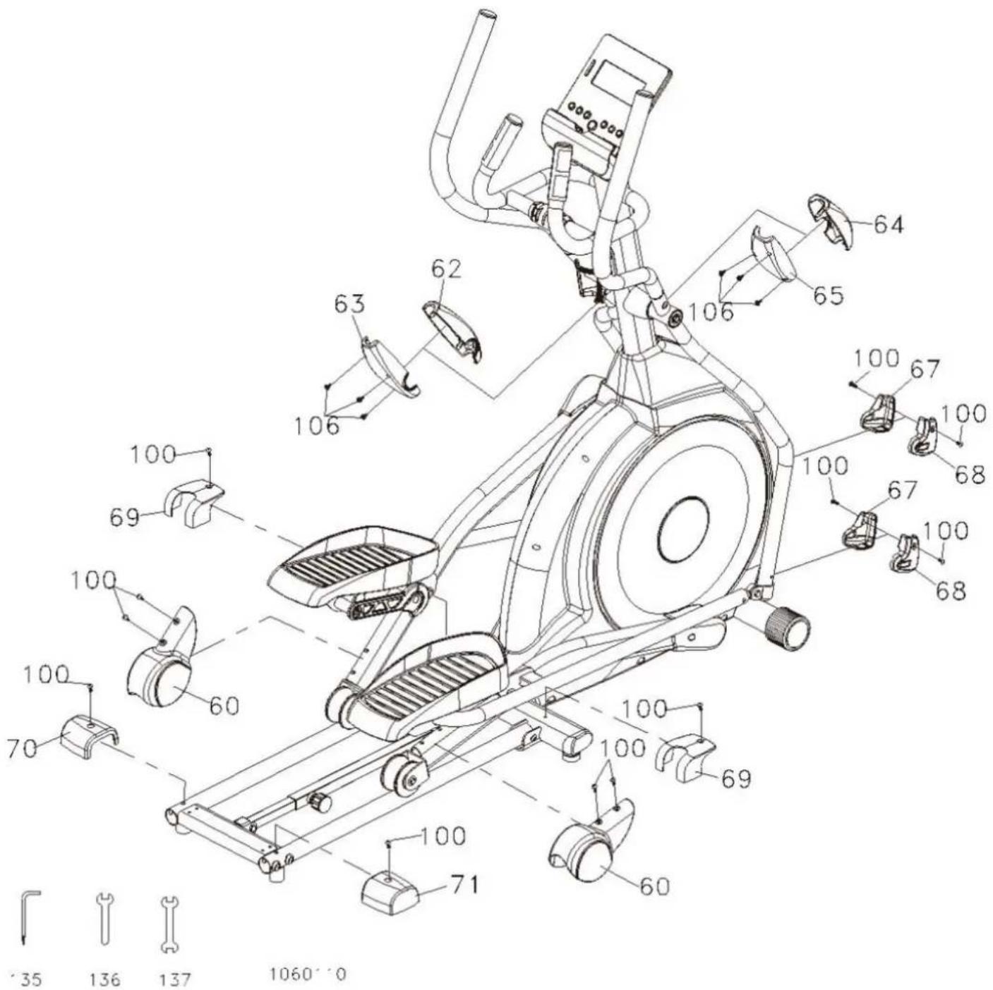 Skandika CardioCross Carbon Champ - Schritt 1 - 4