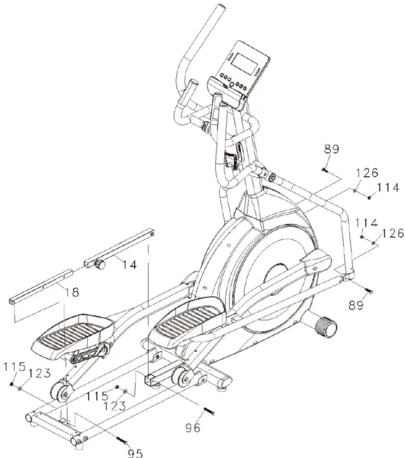 Skandika CardioCross Carbon Champ - Schritt 1 - 3