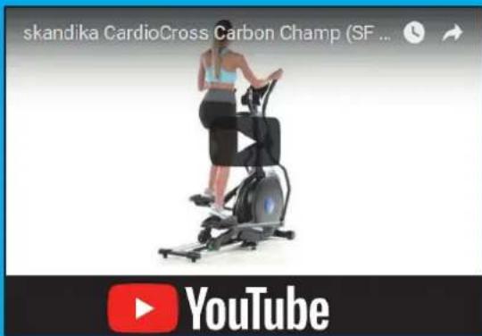 Skandika CardioCross Carbon Champ - SCHAU DIR UNSER AUFBAUVIDEO AN! - 2