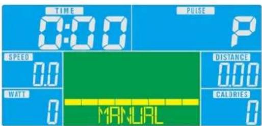 Skandika CardioCross Carbon Champ - Manueller Modus (Manual) - 1