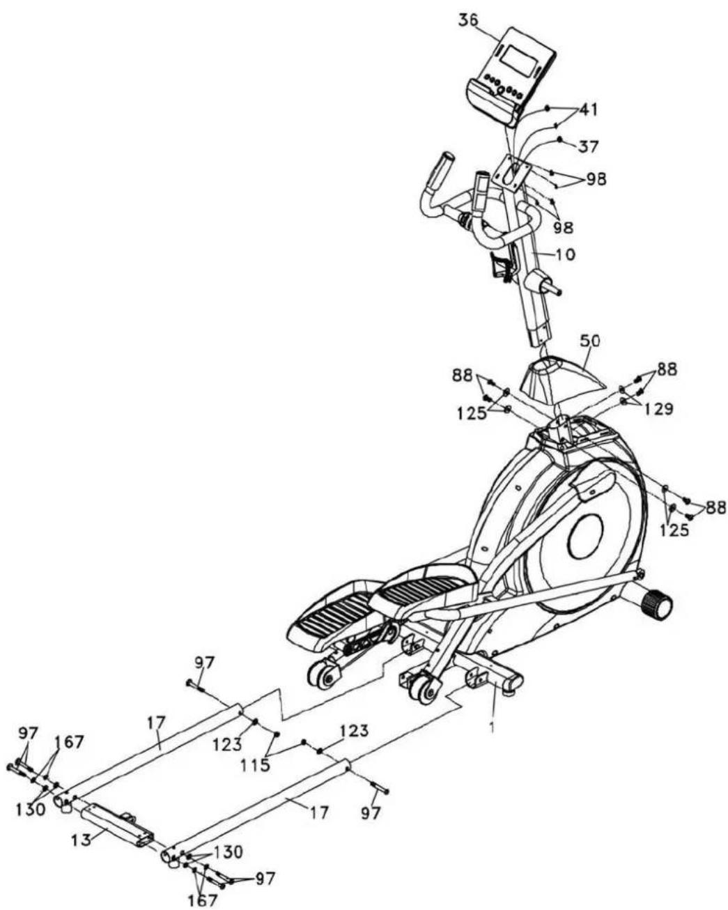 Skandika CardioCross Carbon Champ - Step 1 - 1