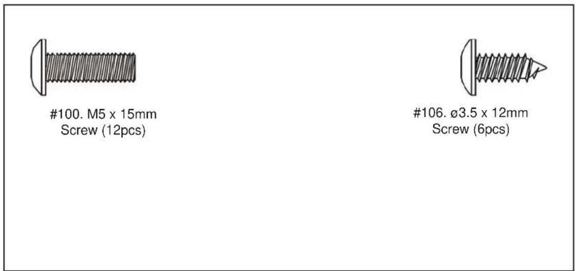 Skandika CardioCross Carbon Champ - HARDWARE PACK - 4