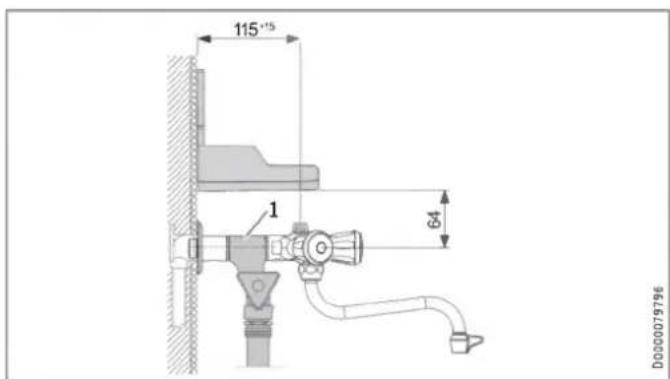 STIEBEL ELTRON EBK 5 GA - Raccordement hydraulique en saillie avec un raccord pour lave-linge et lave-vaiselle (robinet) - 2