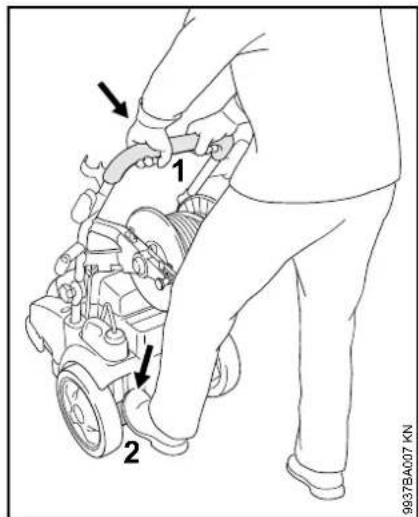 STIHL RE 362 - Πτυσσόμενη λαβή - 6
