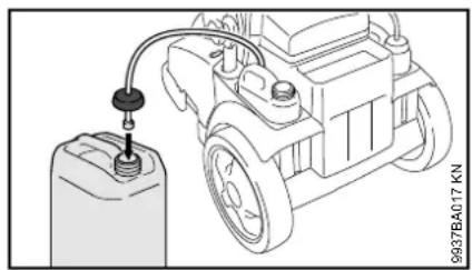 STIHL RE 362 - Desligação de segurança - 5