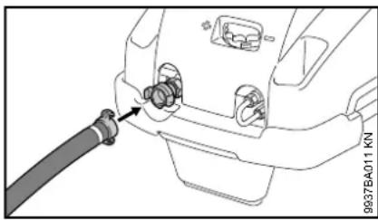 STIHL RE 362 - Établissement de l'alimentation en eau - 1