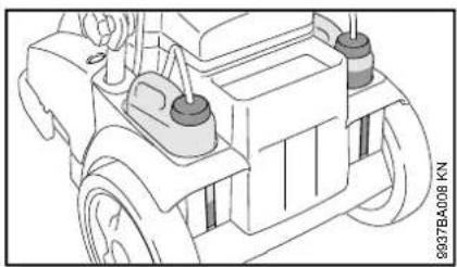 STIHL RE 362 - Reinigingsmiddel toevoegen - 1
