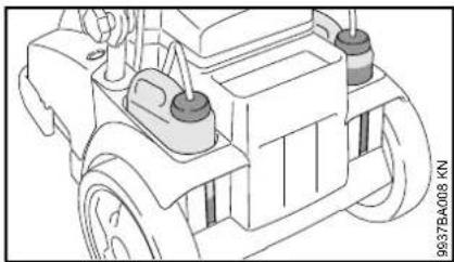 STIHL RE 362 - Adding detergent - 1