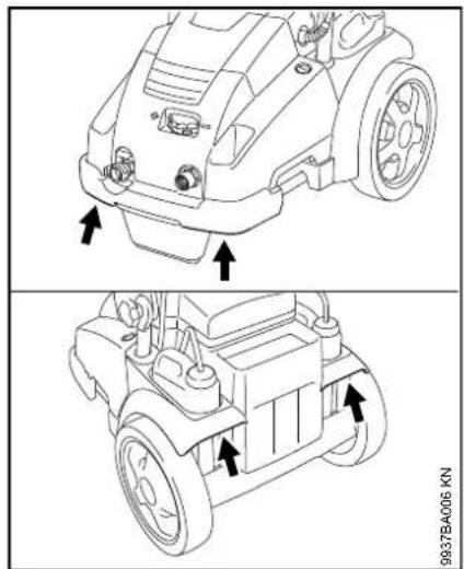 STIHL RE 362 - Operational position - 3