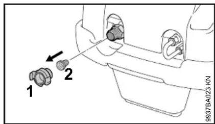 STIHL RE 362 - Wasserzulaufsieb reinigen - 1