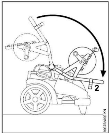 STIHL RE 362 - Klappbarer Schubbügel - 2