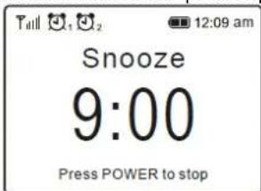 Audizio Monza - Detener alarma / Activar la funciona de repeticion - 1