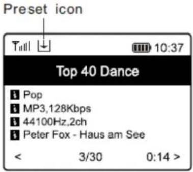 Audizio Monza - Einen Sender voreinstellen - 1
