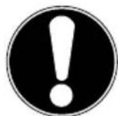 MEDION MD 17024 - DANGER! Risk of electric shock. - 1