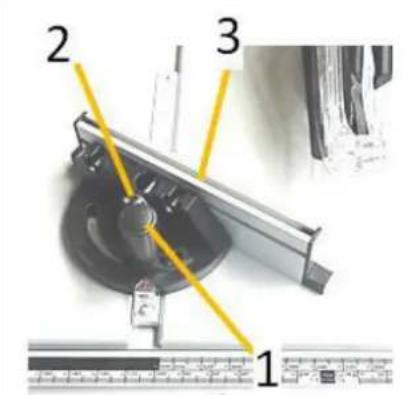 Holzmann TK255MS - Winkel/Gehrungsanschlag einstellen - 1