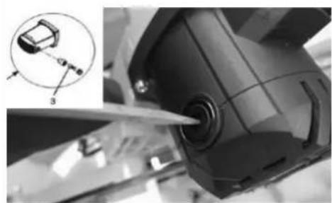 Holzmann TK255MS - Comprobación / sustitución de las escobillas de carbón - 1