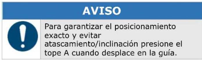 Holzmann TK255MS - Ajuste del tope parallelo - 2