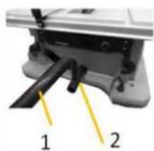 Holzmann TK255MS - Montage Winkel/Gehrungsanschlag - 1