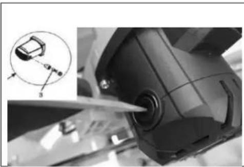 Holzmann TK255MS - Controllare/cambiare le spazzole di carbone - 1