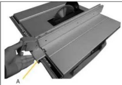 Holzmann TK255MS - Parallelanschlag einstellen - 2