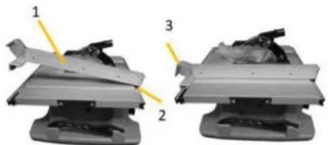 Holzmann TK255MS - Montaggio del coperchio di protezione della lama: - 1