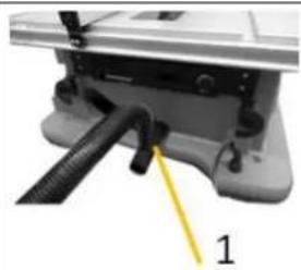 Holzmann TK255MS - Nastavenie Rozovieracieho klna: - 1
