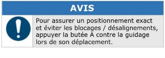 Holzmann TK255MS - Réglage du guide longitudinal - 2