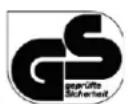 Genie 240 S - GS-Zeichen - 2