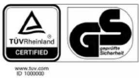Genie 480 X - GS tested safety mark - 1