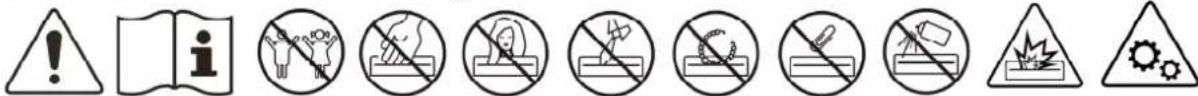 Genie 480 X - IMPORTANT safety measures: - 1