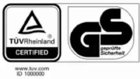 Genie 480 X - GS-Zeichen - 1
