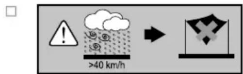 FLORABEST IAN 360594 - Let bij het kiezen van de montageplek op het volgende: - 1