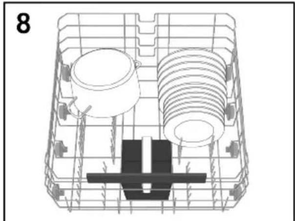 CANDY Rapido' CF 3E7L0X - Supports pliables (uniquement sur certains modèles) - 4