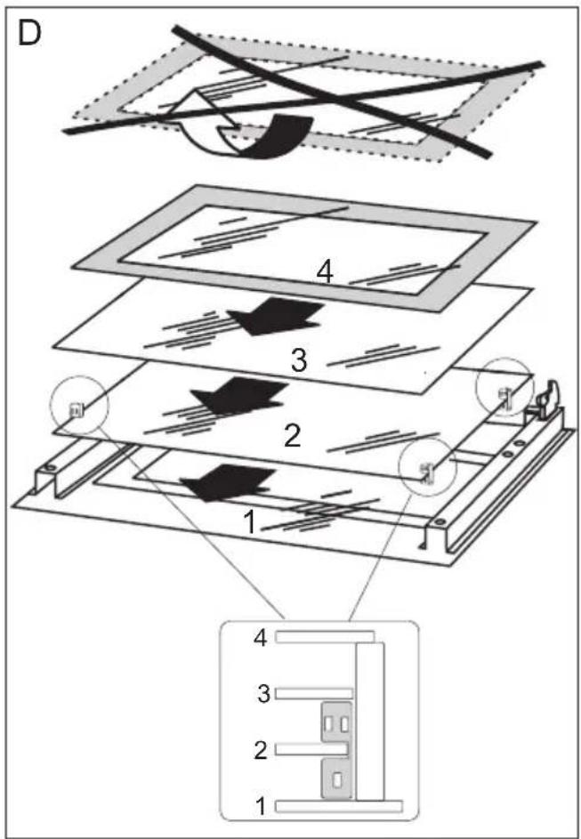 AMICA ACM7037B1 - Comment enlever la vitre intérieure - 3