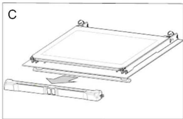 AMICA ACM7037B1 - Comment enlever la vitre intérieure - 2